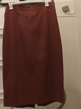 Ann Taylor Size 4 Rust-Colored Women's Pencil Skirt